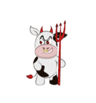 Miley the cow（個別スタンプ：33）