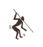 Cave painting (Thai)（個別スタンプ：9）