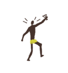 Cave painting (Thai)（個別スタンプ：11）