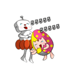 Bonlin egg ＆ GJ pumpkin (Thai Edition)（個別スタンプ：6）