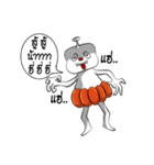 Bonlin egg ＆ GJ pumpkin (Thai Edition)（個別スタンプ：10）