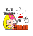 Bonlin egg ＆ GJ pumpkin (Thai Edition)（個別スタンプ：40）