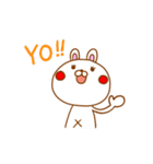白ウサギうさどん（個別スタンプ：12）