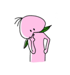 ももちゃんの無言スタンプ（個別スタンプ：2）
