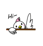 Phil Bird 2 - Phil ＆ Dolly(en)（個別スタンプ：1）