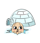 Cute seal's life（個別スタンプ：38）