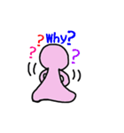 怪しいピンクの・・・（個別スタンプ：40）