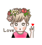 B Flower Boy（個別スタンプ：2）