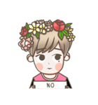 B Flower Boy（個別スタンプ：12）