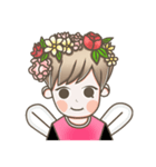 B Flower Boy（個別スタンプ：16）