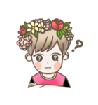 B Flower Boy（個別スタンプ：23）