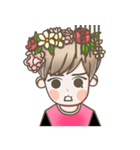 B Flower Boy（個別スタンプ：25）