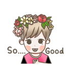B Flower Boy（個別スタンプ：26）
