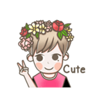 B Flower Boy（個別スタンプ：30）