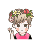 B Flower Boy（個別スタンプ：31）