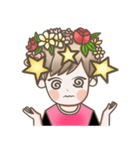 B Flower Boy（個別スタンプ：35）