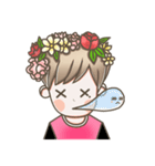 B Flower Boy（個別スタンプ：36）