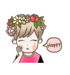 B Flower Boy（個別スタンプ：38）