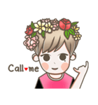 B Flower Boy（個別スタンプ：39）
