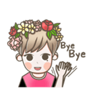 B Flower Boy（個別スタンプ：40）