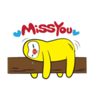Quick Sloth "REUMBO" (Cartoon Version)（個別スタンプ：3）