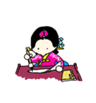 ほんわか朝鮮王朝絵巻（個別スタンプ：3）