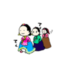 ほんわか朝鮮王朝絵巻（個別スタンプ：5）