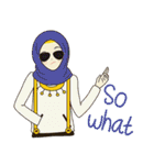 lovely Muslimah hijab lover（個別スタンプ：2）