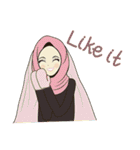lovely Muslimah hijab lover（個別スタンプ：8）