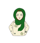 lovely Muslimah hijab lover（個別スタンプ：12）