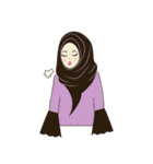 lovely Muslimah hijab lover（個別スタンプ：20）