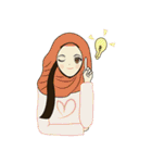 lovely Muslimah hijab lover（個別スタンプ：25）