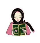 lovely Muslimah hijab lover（個別スタンプ：39）