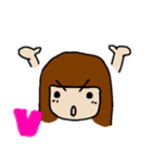 ライブスタンプ（ピンク）（個別スタンプ：11）