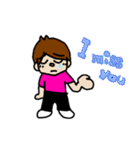ライブスタンプ（ピンク）（個別スタンプ：13）