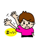 ライブスタンプ（ピンク）（個別スタンプ：25）