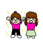 ライブスタンプ（ピンク）（個別スタンプ：30）