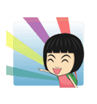A Little Kati（個別スタンプ：34）