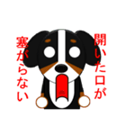 まろいぬ＆もじゃ犬のことわざ・慣用句①（個別スタンプ：1）
