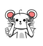 白いマウス.チ(Japen Only)（個別スタンプ：10）