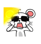 白いマウス.チ(Japen Only)（個別スタンプ：12）