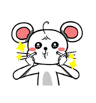 白いマウス.チ(Japen Only)（個別スタンプ：27）