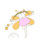 ぷりちーちゃんと無表情男（個別スタンプ：2）