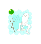 ぷりちーちゃんと無表情男（個別スタンプ：4）