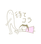ぷりちーちゃんと無表情男（個別スタンプ：13）