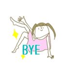 ぷりちーちゃんと無表情男（個別スタンプ：20）