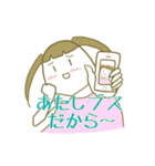 ぷりちーちゃんと無表情男（個別スタンプ：30）