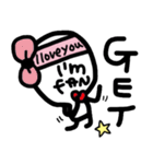 I'm FAN (2)（個別スタンプ：33）