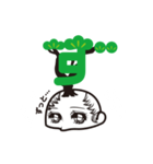 盆人2（個別スタンプ：18）