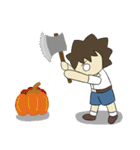 Autumn/Fall Season Primary Daily 03（個別スタンプ：14）